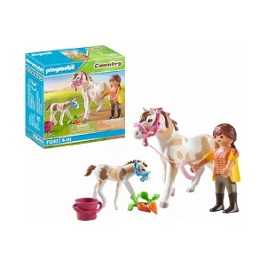 Playmobil 71243 - Yegua y Potro Country