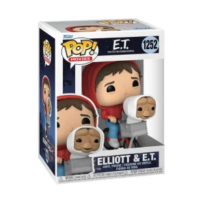 Funko Pop! Moment: E.T. - Elliott y E.T. volando (brilla en la oscuridad)