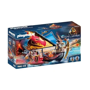Playmobil 70641: Barco de Fuego de los Piratas Burnham Raiders