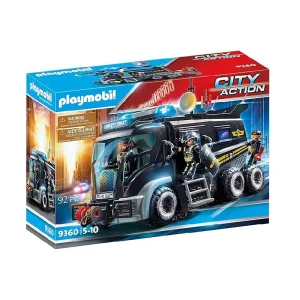 Playmobil 9360 - SEK Truck con Luz y Sonido