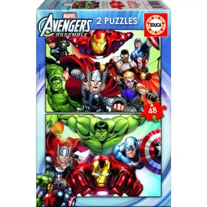 Puzzle Avengers Marvel Educa 48 piezas