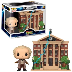 Funko POP Doc Brown Tower Clock Town Regreso al Futuro 15