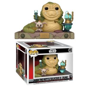 Figura POP Jabba the Hutt and Salacious B. Crumb El Retorno del Jedi Star Wars 611