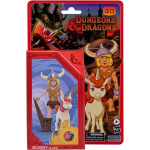 Bobby y Uni Dragones y Mazmorras Figura acción Hasbro