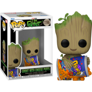Figura POP Groot Cheesy Puffs Guardianes de la Galaxia 1196