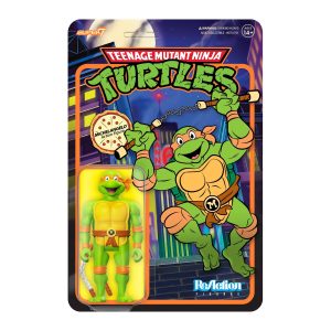 Michelangelo Teenage Mutant Ninja Turtles Figura Reaction Super7 (copia)