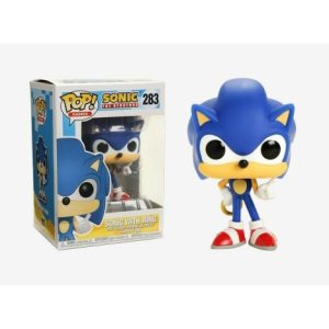 Figura POP Sonic con el anillo clásico Sega 283