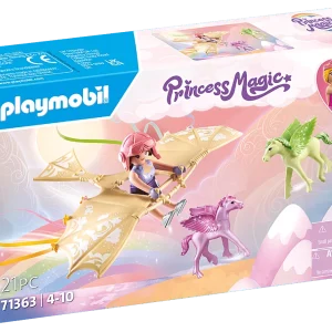 Playmobil 71363 Paseo con potros Pegaso en las Nubes