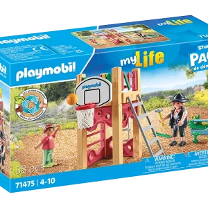 Playmobil 71475 Carpintera con torre de juegos My life