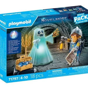 Playmobil 71797 Starter Pack Fantasma y caballero Novelmore
