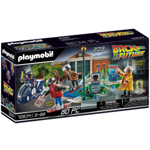 Playmobil 70634 Persecución en Aeropatín  Regreso al Futuro