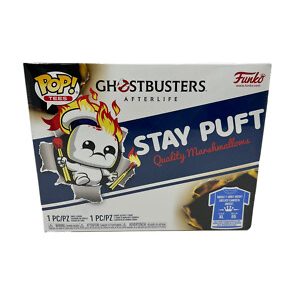 Figura POP Cazafantasmas Ghostbusters Afterlife Mini Puft on Fire Glow in the Dark  Talla L